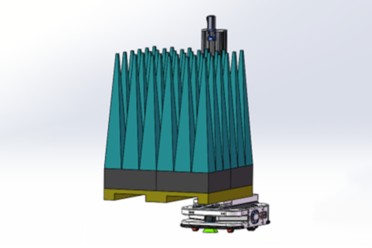 Automatic Absorbing Material Handling System